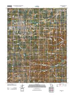 Aurora 2012 topographic map thumbnail