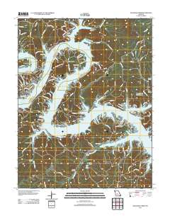 Bollinger Creek 2011 topographic map thumbnail