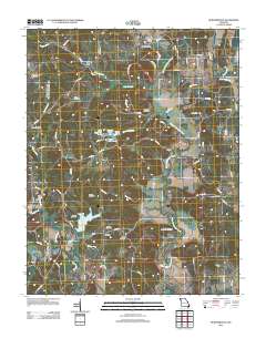 Burfordville 2012 topographic map thumbnail