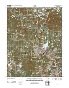 Bonne Terre 2011 topographic map thumbnail