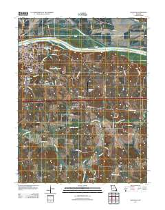 Boonville 2011 topographic map thumbnail