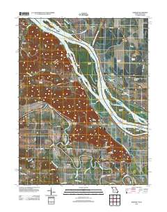 Ashburn 2012 topographic map thumbnail