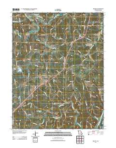 Brazito 2011 topographic map thumbnail