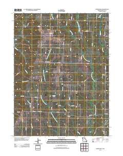 Barnesville 2012 topographic map thumbnail