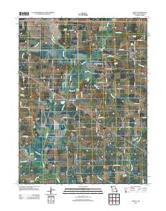 Agency 2012 topographic map thumbnail