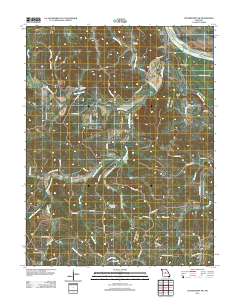 Centertown NW 2011 topographic map thumbnail