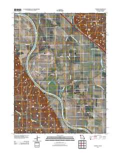 Corning 2012 topographic map thumbnail