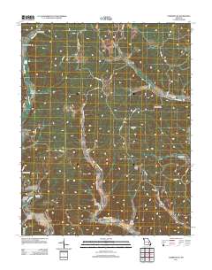 Corridon SE 2011 topographic map thumbnail