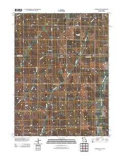 Farmers City 2012 topographic map thumbnail