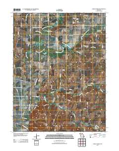 Forest Green 2012 topographic map thumbnail