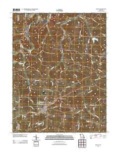 Gerald 2012 topographic map thumbnail