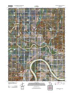 Brunswick West 2012 topographic map thumbnail