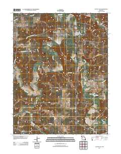 Clifton City 2011 topographic map thumbnail