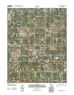Carl Junction 2011 topographic map thumbnail