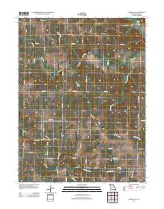 Burksville 2012 topographic map thumbnail