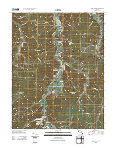 Cook Station 2012 topographic map thumbnail