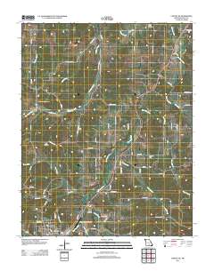 Cabool NE 2012 topographic map thumbnail