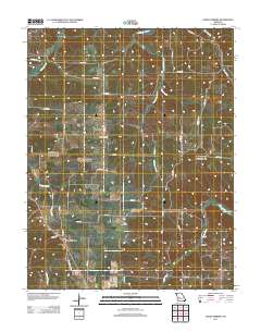 Cross Timbers 2011 topographic map thumbnail