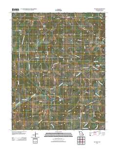 Bucyrus 2012 topographic map thumbnail