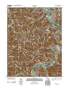 Cedar Hill 2012 topographic map thumbnail
