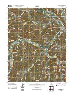 Cooper Hill 2012 topographic map thumbnail