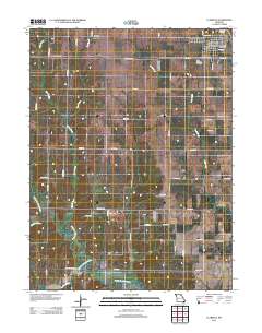 Clarence 2012 topographic map thumbnail