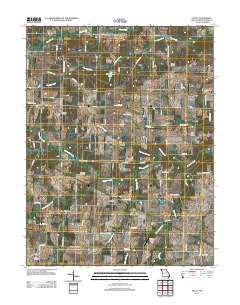 Buell 2012 topographic map thumbnail
