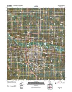 Carthage 2011 topographic map thumbnail