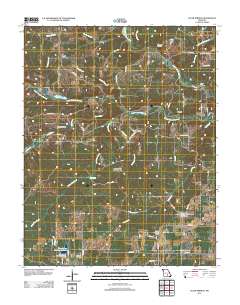 Clear Springs 2012 topographic map thumbnail