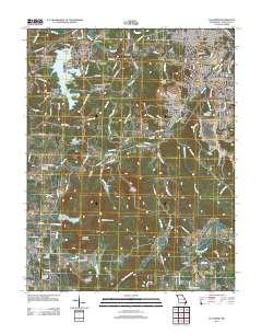 Flat River 2011 topographic map thumbnail