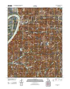 Glasgow 2012 topographic map thumbnail