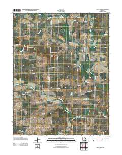 East Lynne 2011 topographic map thumbnail