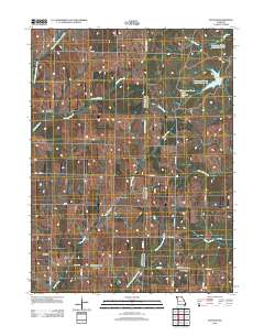 Dotham 2012 topographic map thumbnail