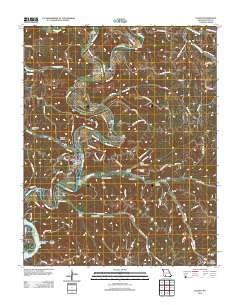 Galena 2012 topographic map thumbnail