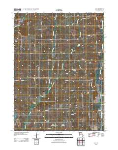 Galt 2012 topographic map thumbnail