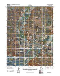 Keytesville 2012 topographic map thumbnail