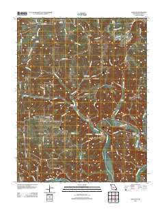 Hancock 2012 topographic map thumbnail