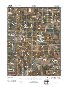 Higginsville 2012 topographic map thumbnail