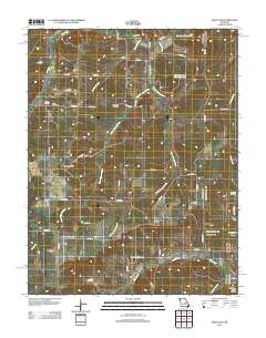 High Gate 2012 topographic map thumbnail