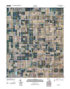 Denton 2012 topographic map thumbnail
