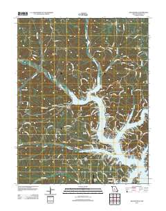 Gravois Mills 2011 topographic map thumbnail