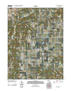 Hawk Point 2012 topographic map thumbnail