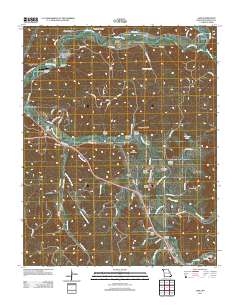Jane 2012 topographic map thumbnail