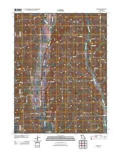 Harris 2012 topographic map thumbnail