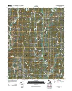 Harrisburg 2012 topographic map thumbnail