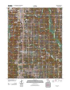Macon 2012 topographic map thumbnail