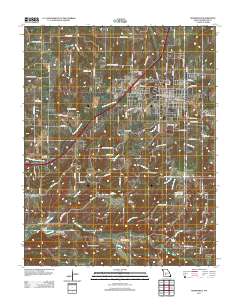 Marshfield 2011 topographic map thumbnail