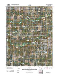 Mexico West 2012 topographic map thumbnail