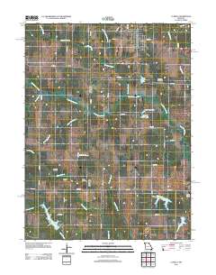 La Belle 2012 topographic map thumbnail