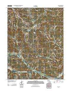 Linn 2012 topographic map thumbnail